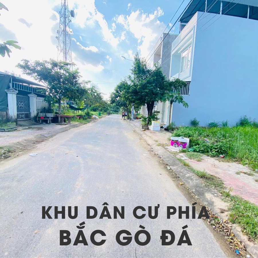 Hình ảnh khu dân cư phía Bắc Gò Đá