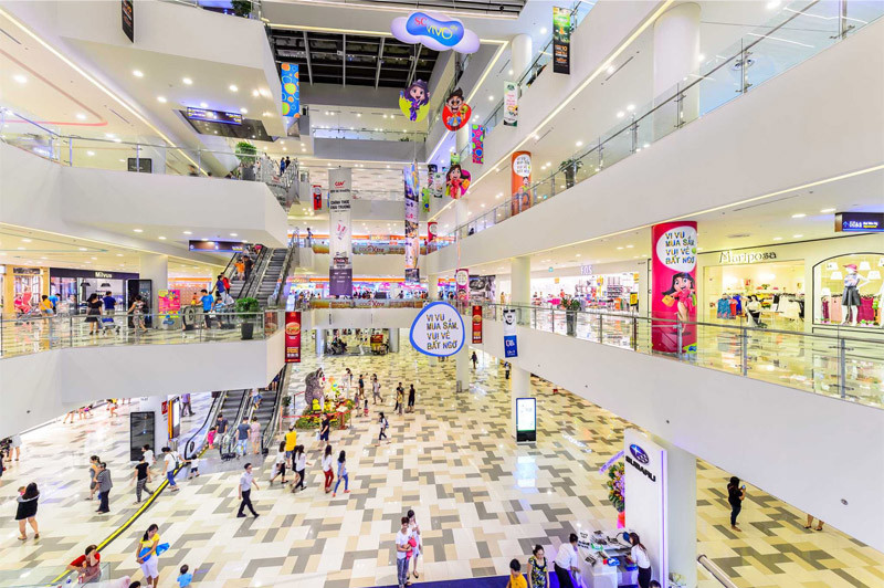 Không gian mua sắm tại SC VivoCity