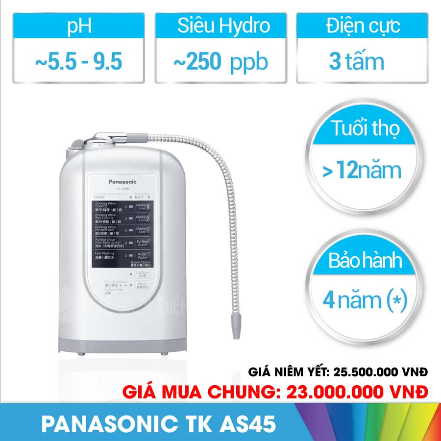 Máy lọc nước Panasonic TK-AS45