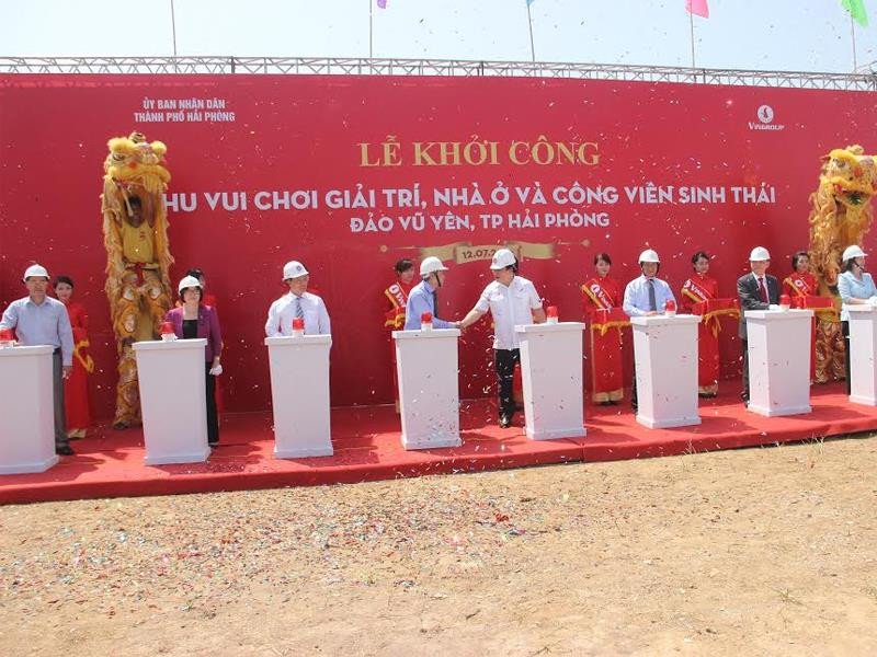 Khởi công Vinwonders Vũ Yên