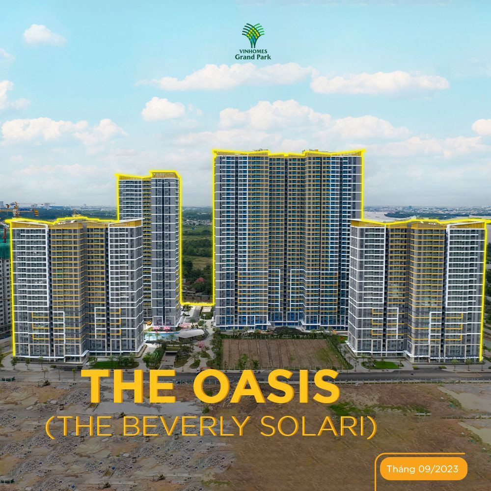 Cập nhật tiến độ dự án Vinhomes Grand Park tháng 9/2023