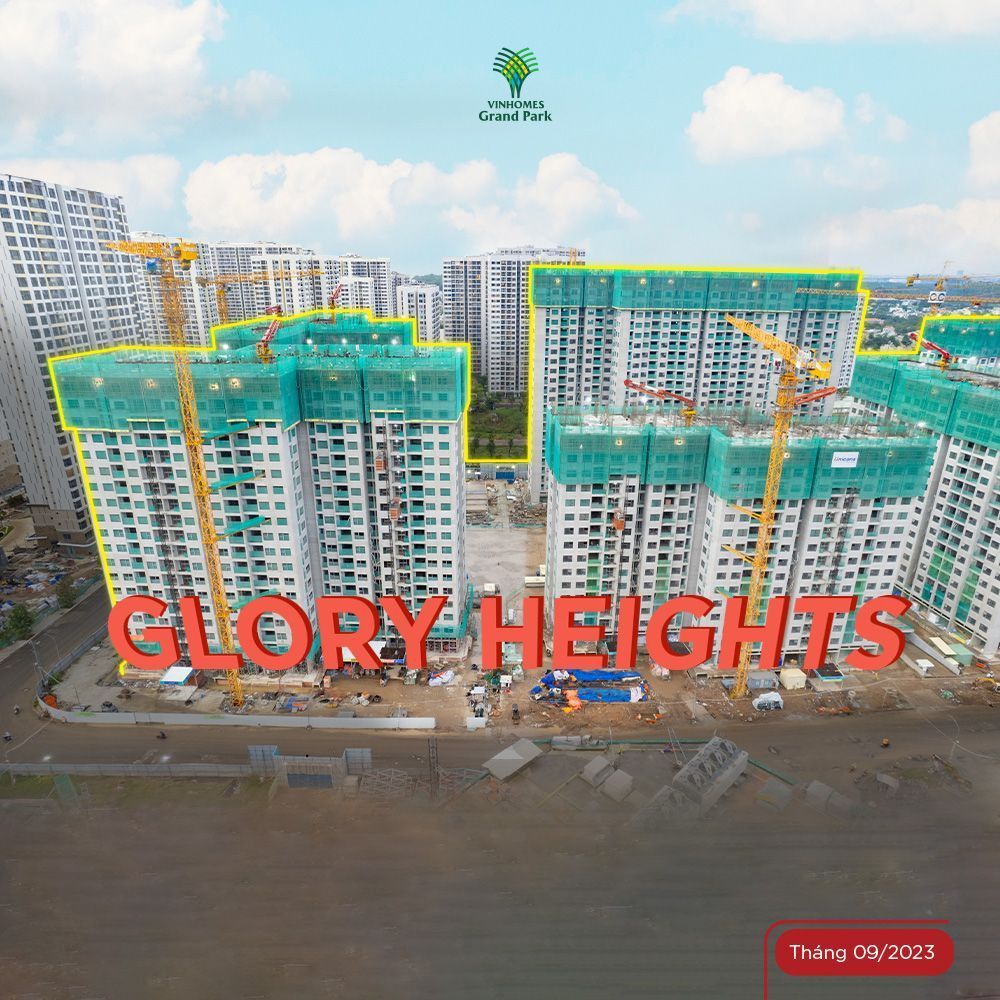 Cập nhật tiến độ dự án Vinhomes Grand Park tháng 9/2023