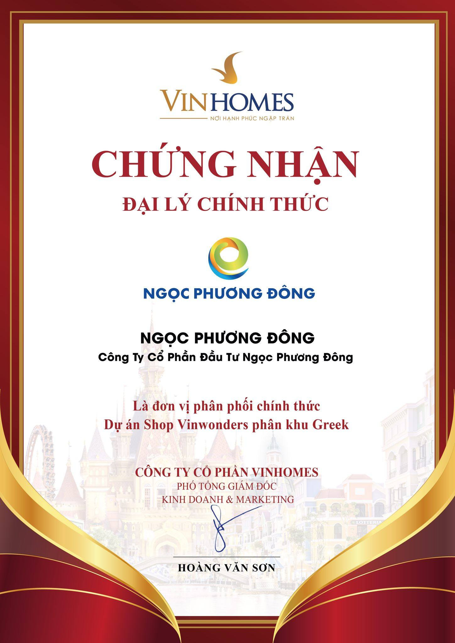 Palma Town Shop VinWonders: Cơ hội đầu tư sinh lời vững chắc tại Phú Quốc