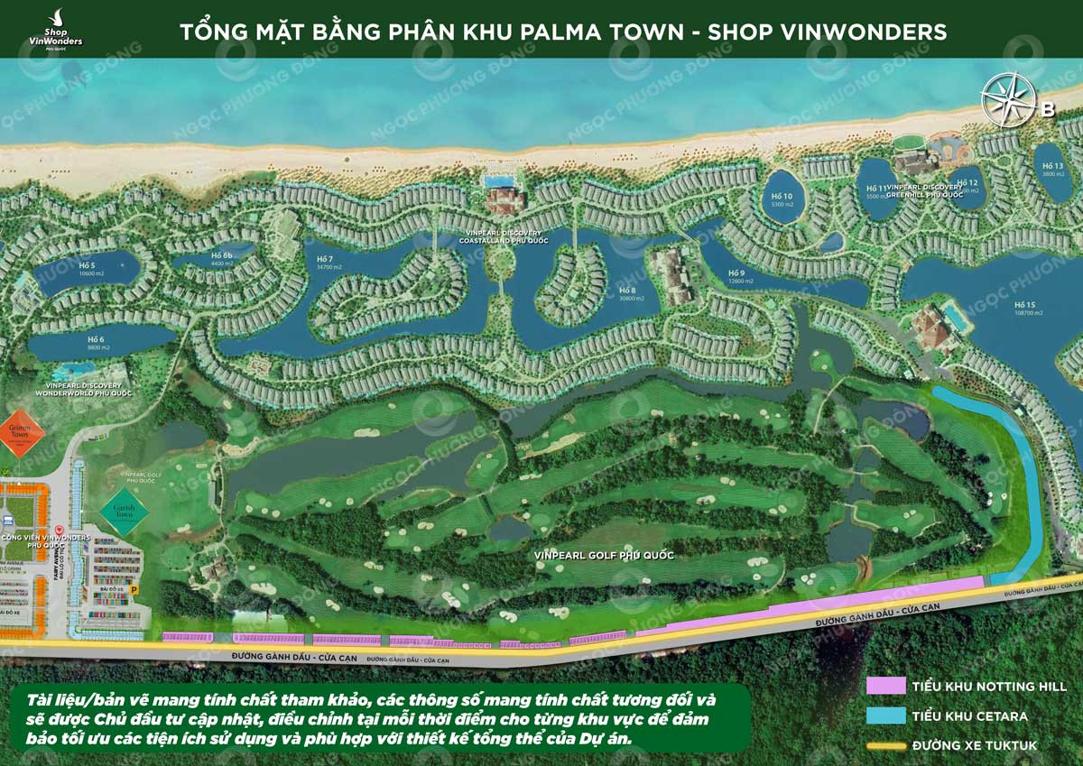 Palma Town Shop VinWonders: Cơ hội đầu tư sinh lời vững chắc tại Phú Quốc
