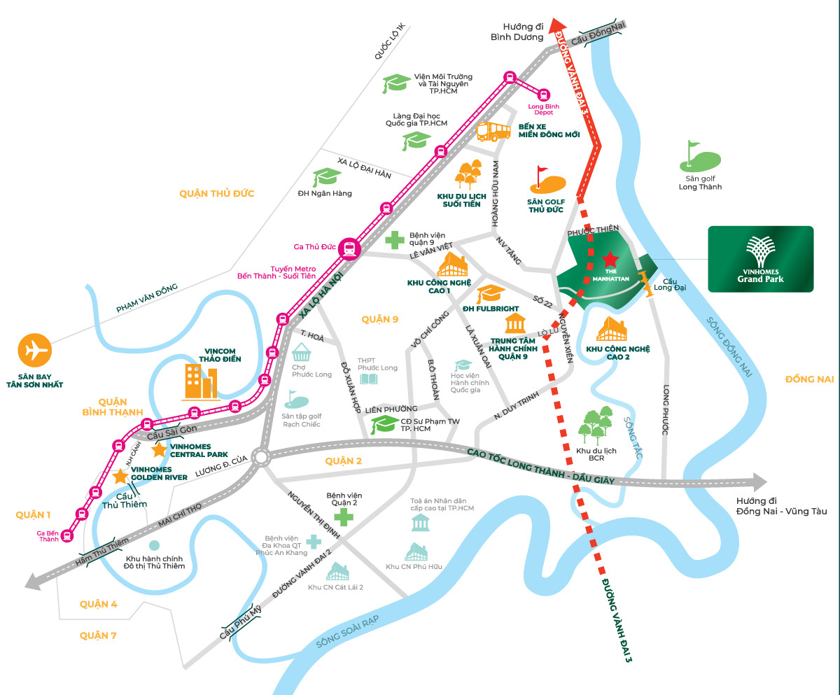 Review Vinhomes Grand Park – Tổng thể mặt bằng thiết kế chi tiết