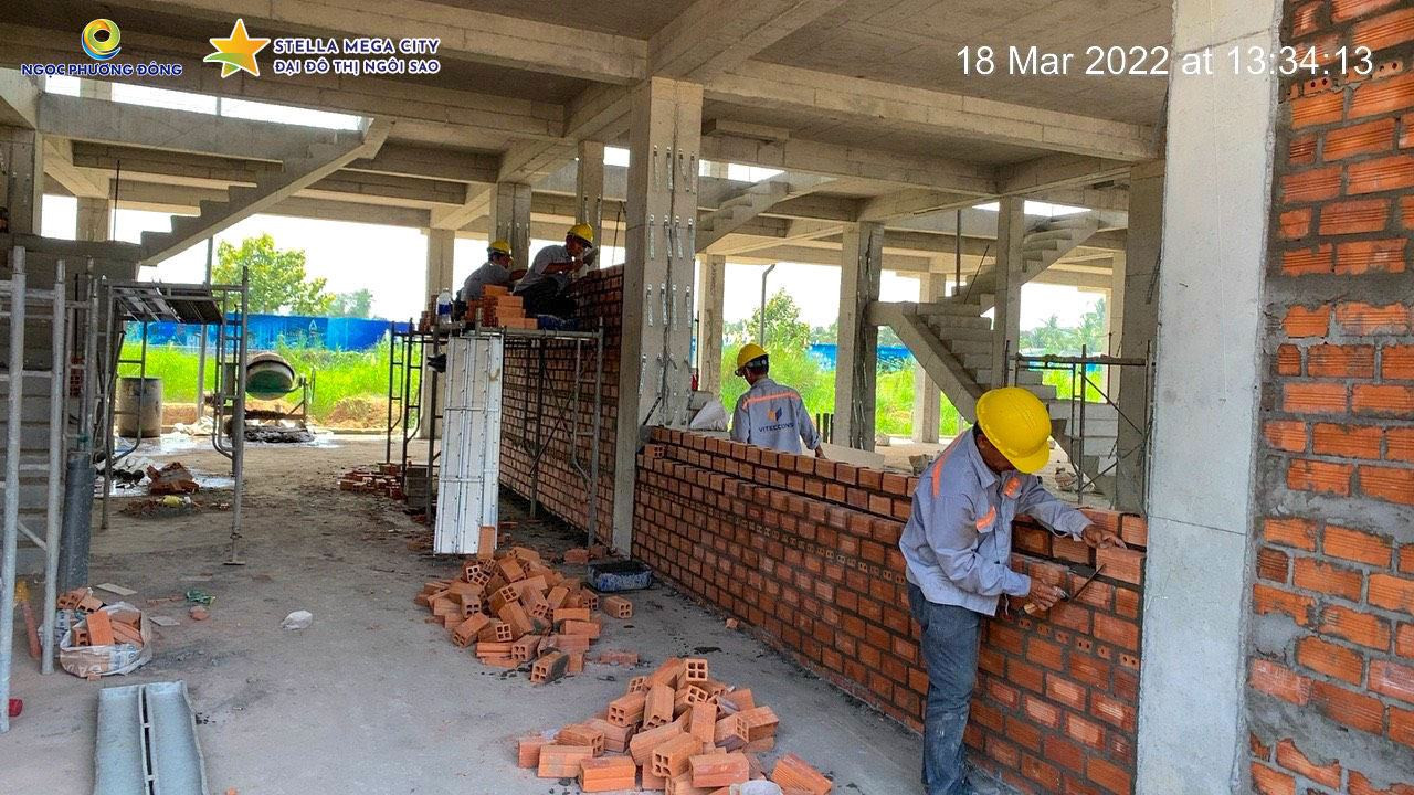 Shophouse Stella Mega City chuẩn bị khoác áo lên màu rực rỡ