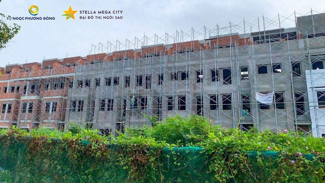 Shophouse Stella Mega City chuẩn bị khoác áo lên màu rực rỡ