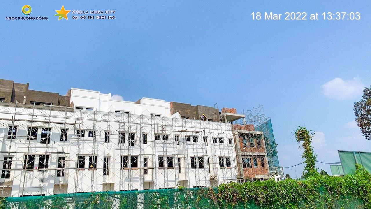 Shophouse Stella Mega City chuẩn bị khoác áo lên màu rực rỡ