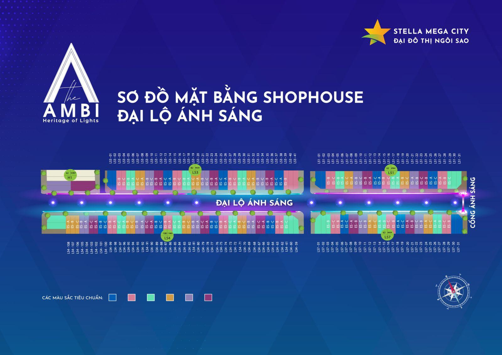 Shophouse Stella Mega City chuẩn bị khoác áo lên màu rực rỡ