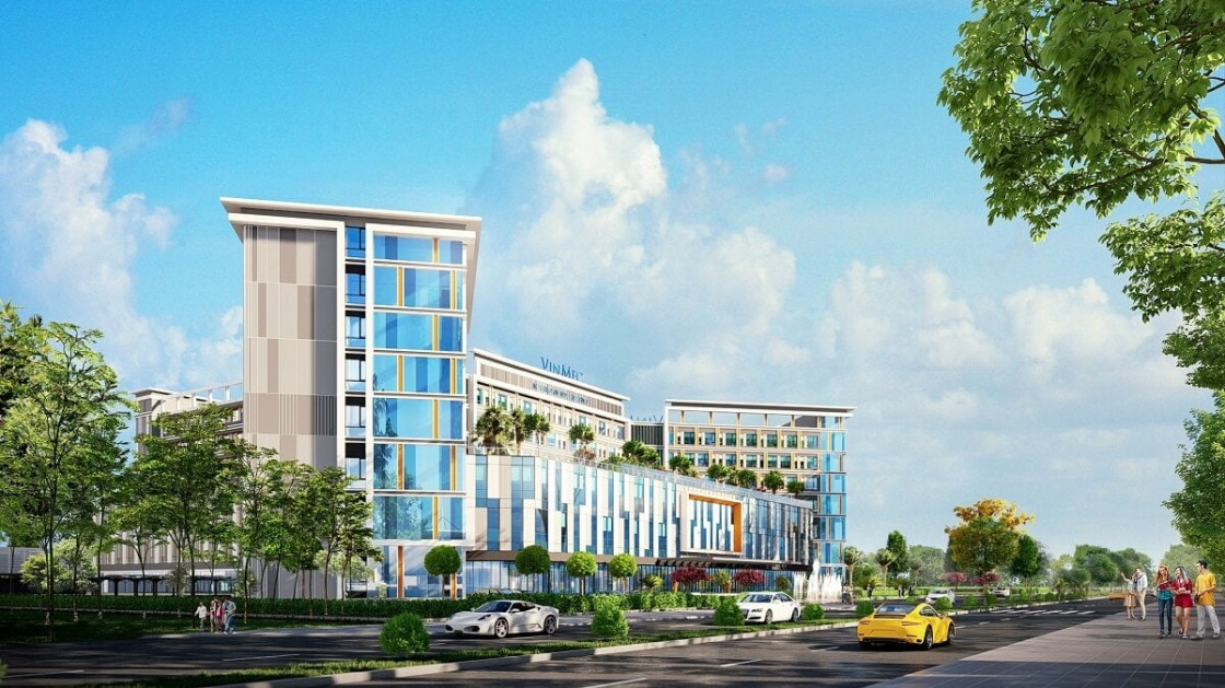 Vincom Mega Mall và Bệnh viện Vinmec Grand Park &#8211; Hai công trình kiến trúc hiện đại tại Vinhomes Grand Park