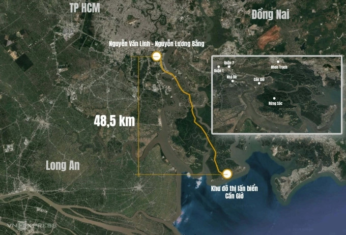 Vingroup Đầu Tư Metro Dài 48,5 Km Nối Khu Đô Thị Cần Giờ