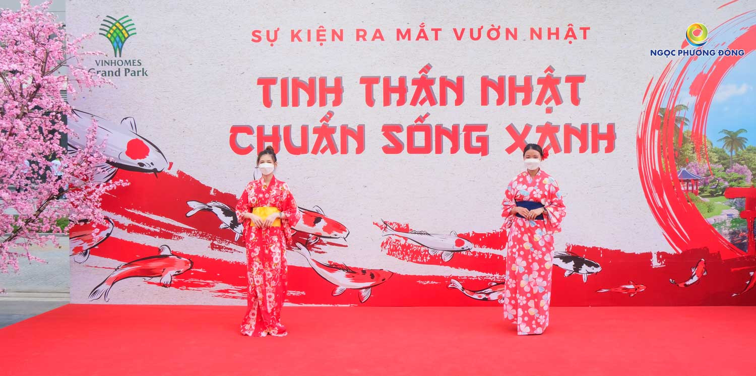 Vườn Nhật The Origami:”Tinh thần Nhật – Chuẩn sống xanh”