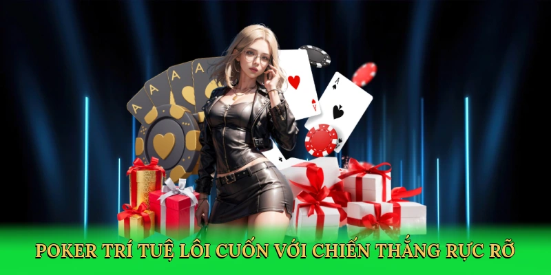 Poker trí tuệ lôi cuốn với chiến thắng rực rỡ